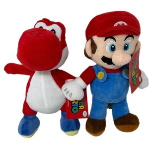 NEW NINTENDO SUPER MARIO PLUSH BUNDLE